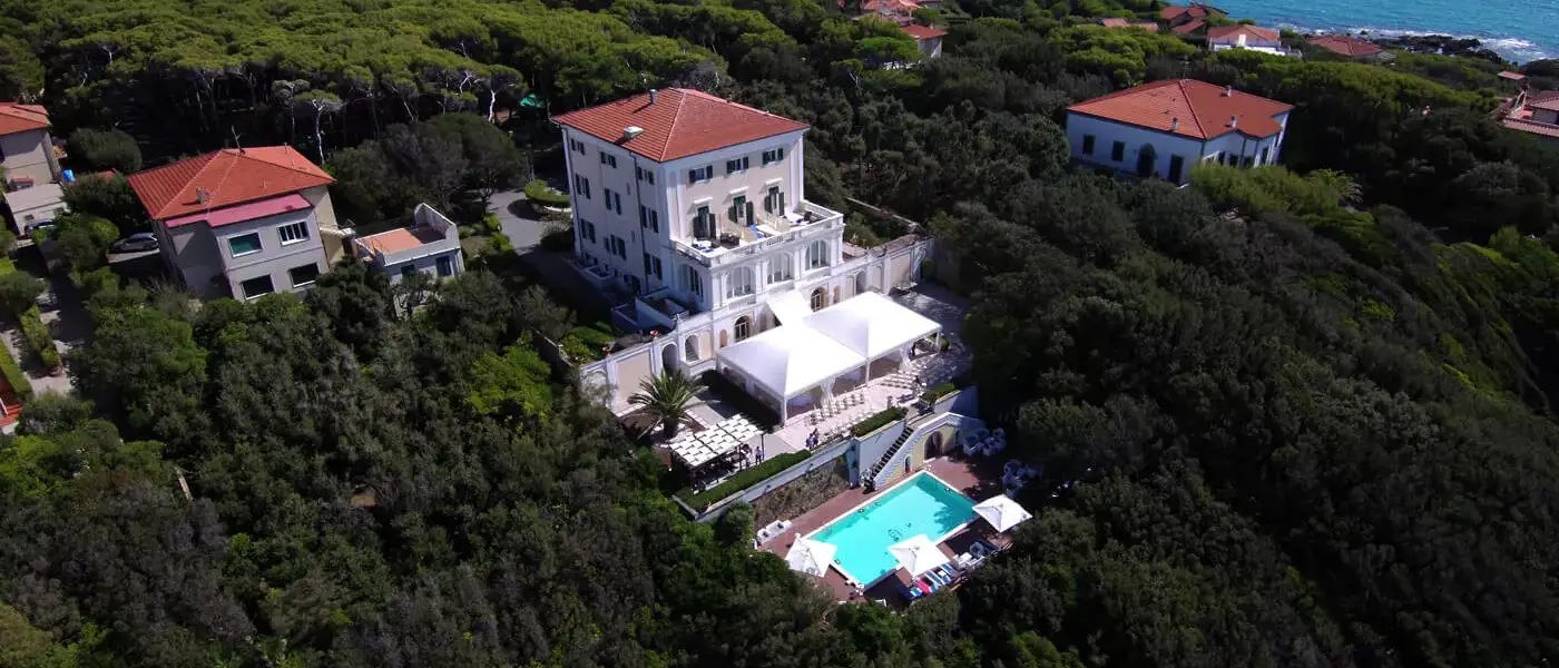 Casamento no Hotel Villa Parisi em Castiglioncello