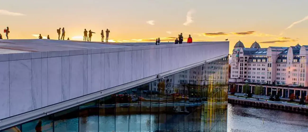 Ópera de Oslo, na Noruega
