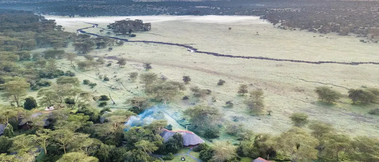 Aventura no Quênia ao Pôr do Sol em Solio Lodge
