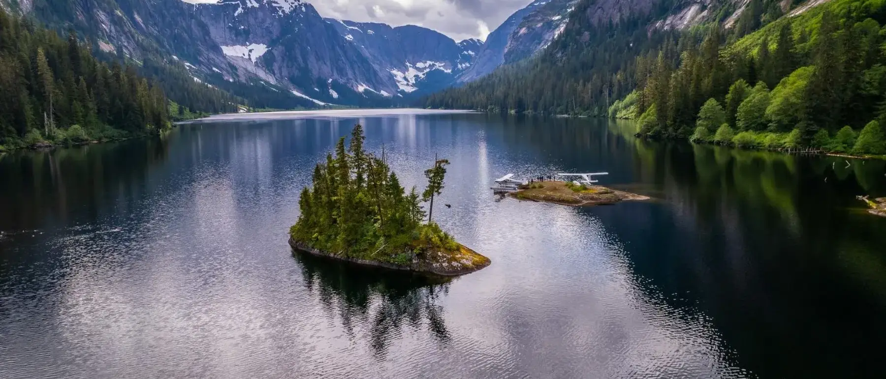 Fiordes em Ketchikan, Alaska