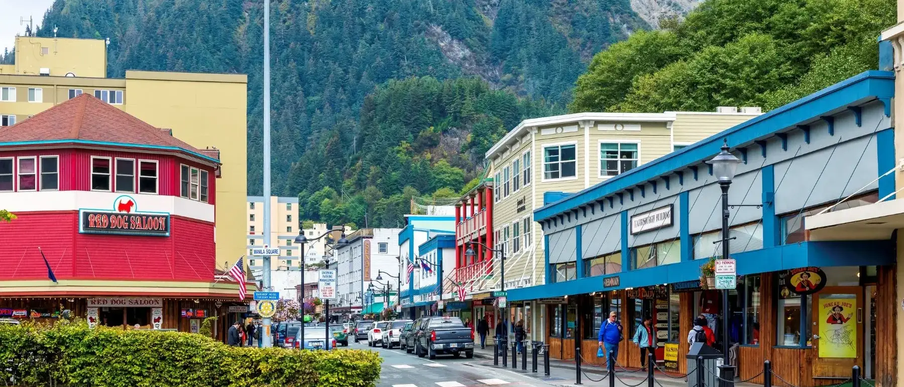 Rua em Juneau, Alaska