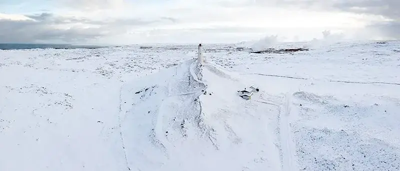 Reykjanesviti, em Reykjanes, Islândia