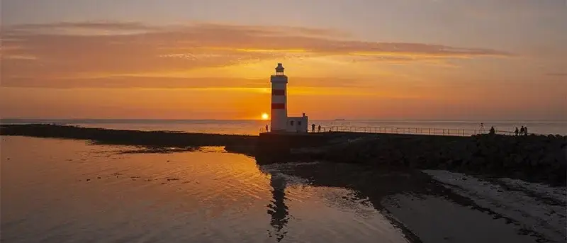 Farol em Reykjanes, Islândia