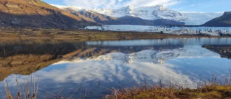 Svinafellsjokull, Islândia