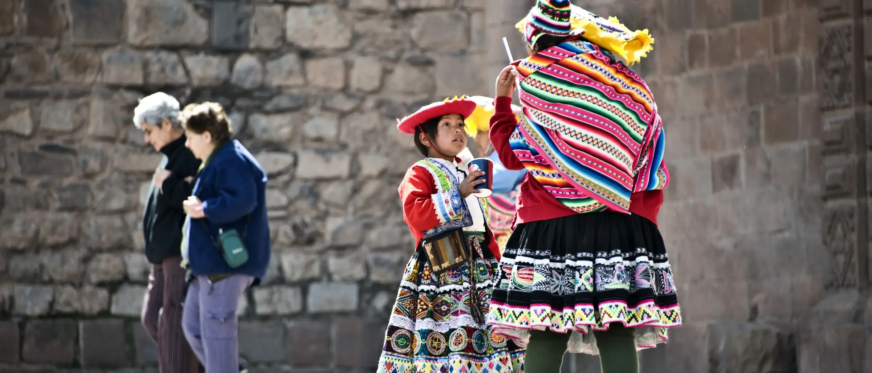 Indigenas Quechua em Cusco