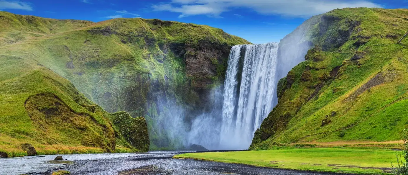 Cachoeira Skógafoss, Islândia