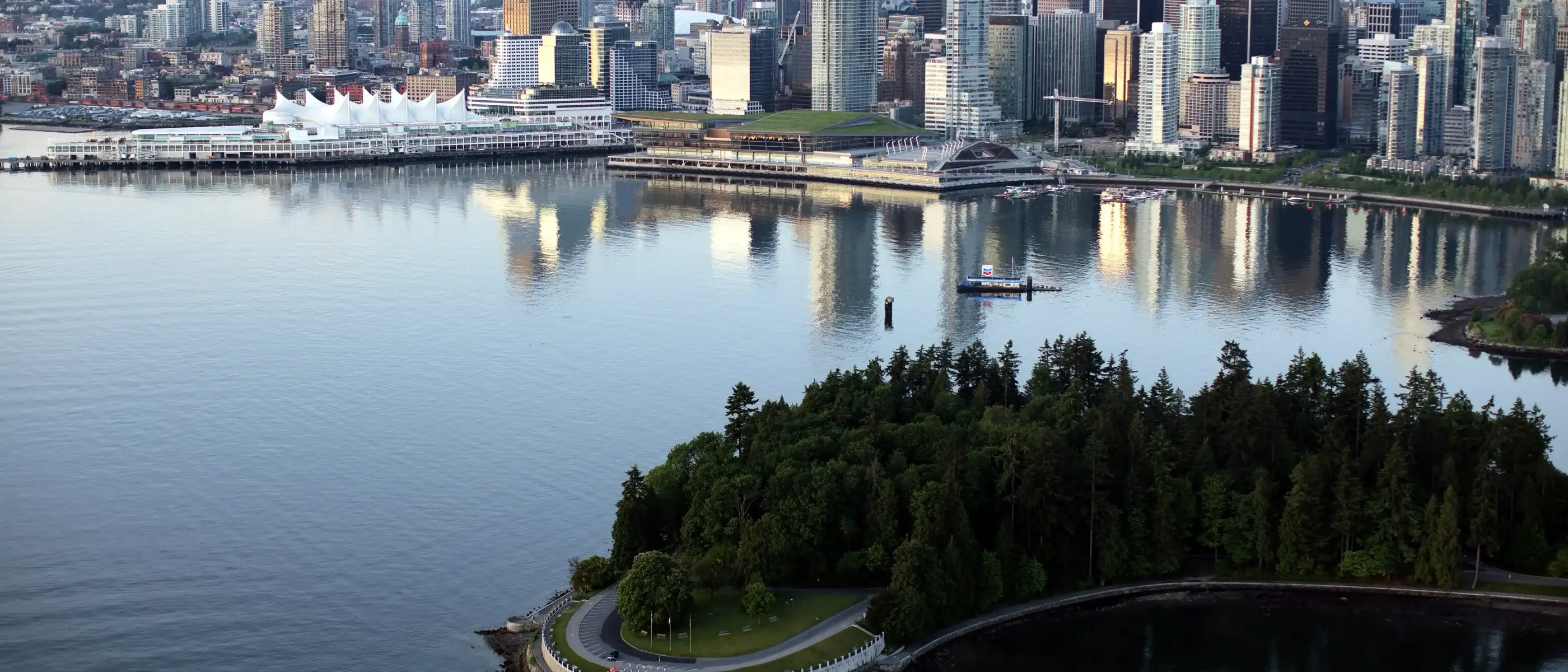Vista aérea de Vancouver