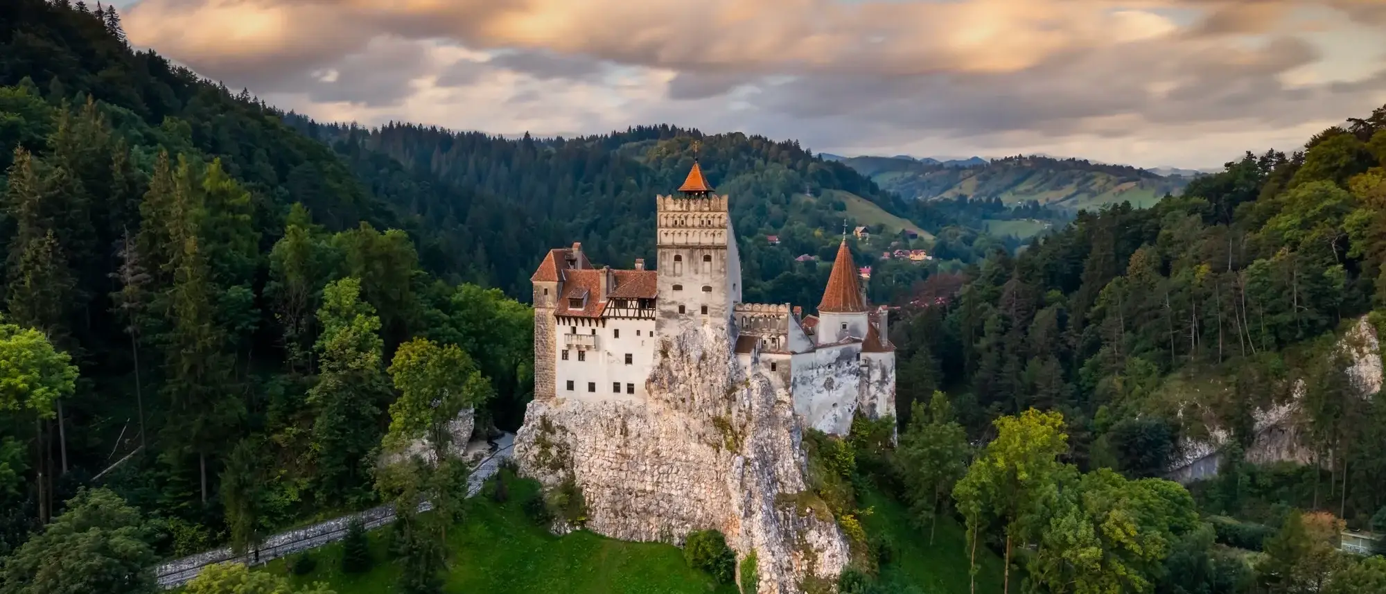Castelo de Bran, Inspiração do Drácula na Transilvânia, Romênia