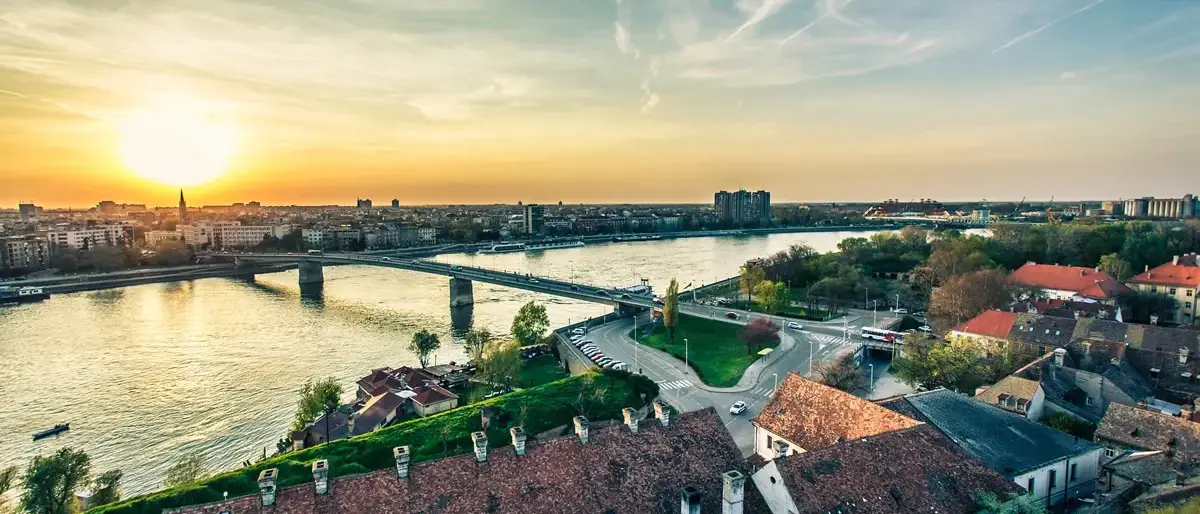 Vista de Novi Sad, Servia