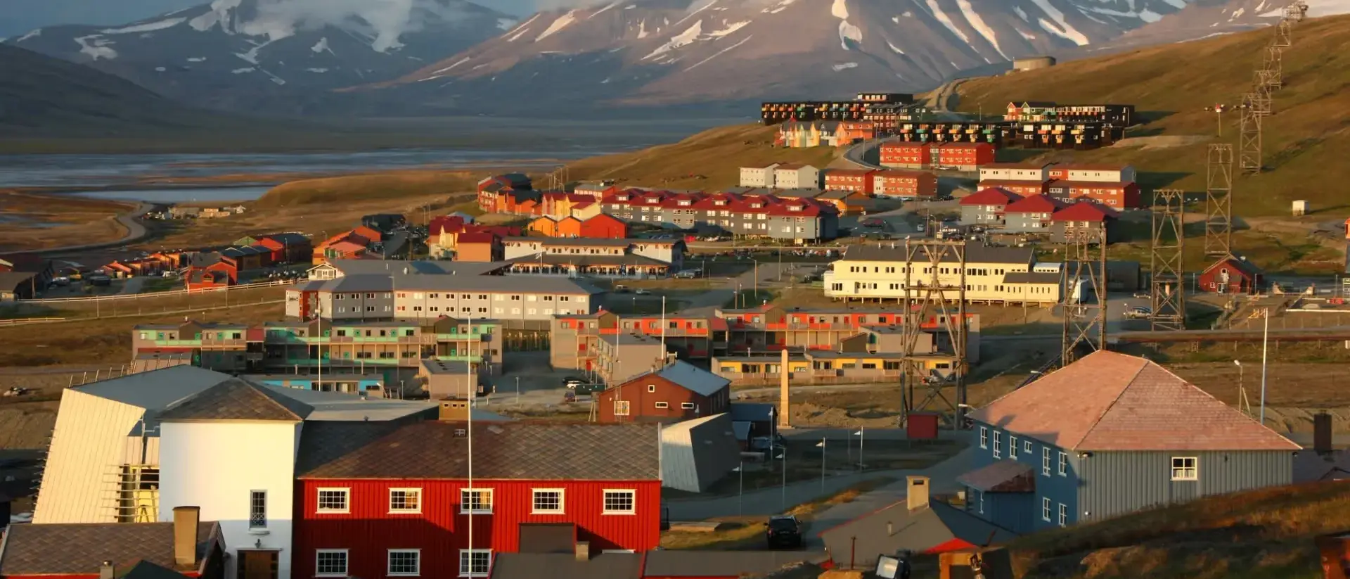 Cidade de Longyearbyen, Noruega