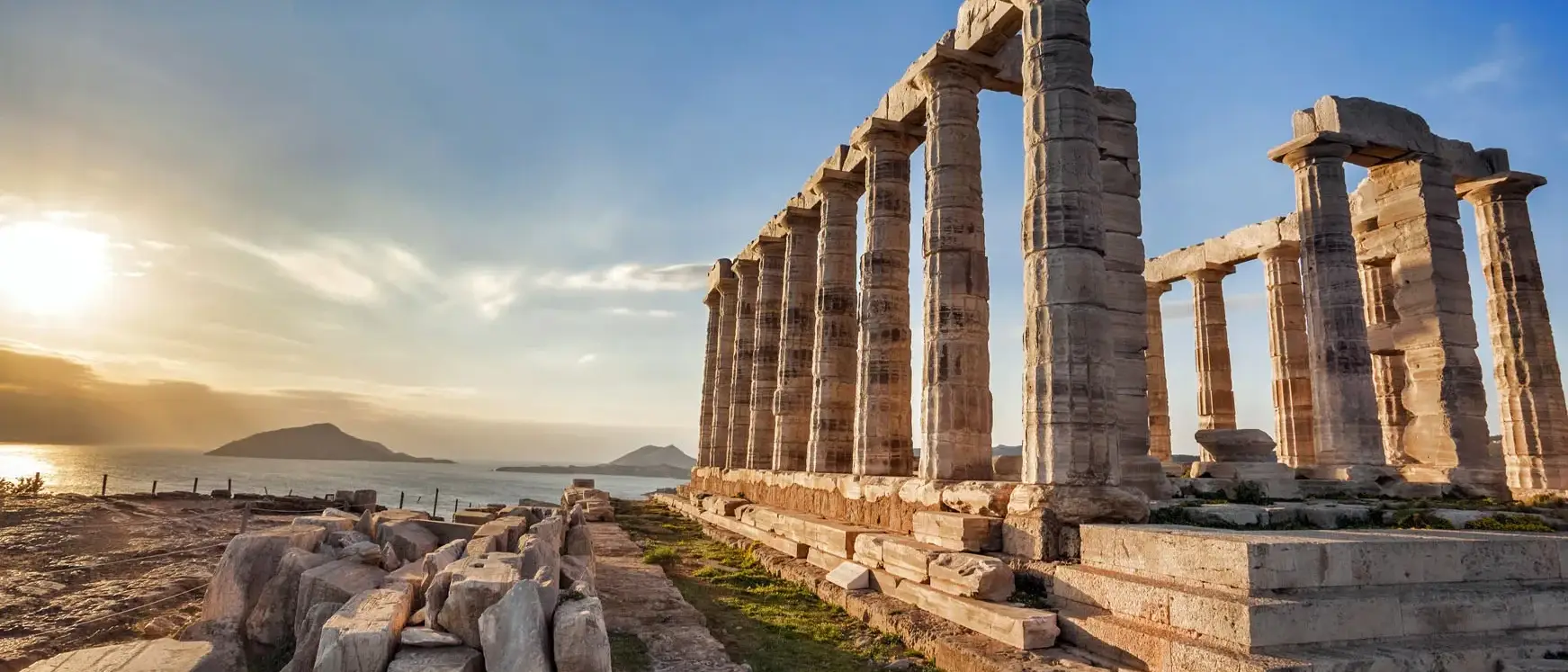 Templo de Poseidon, na Grécia
