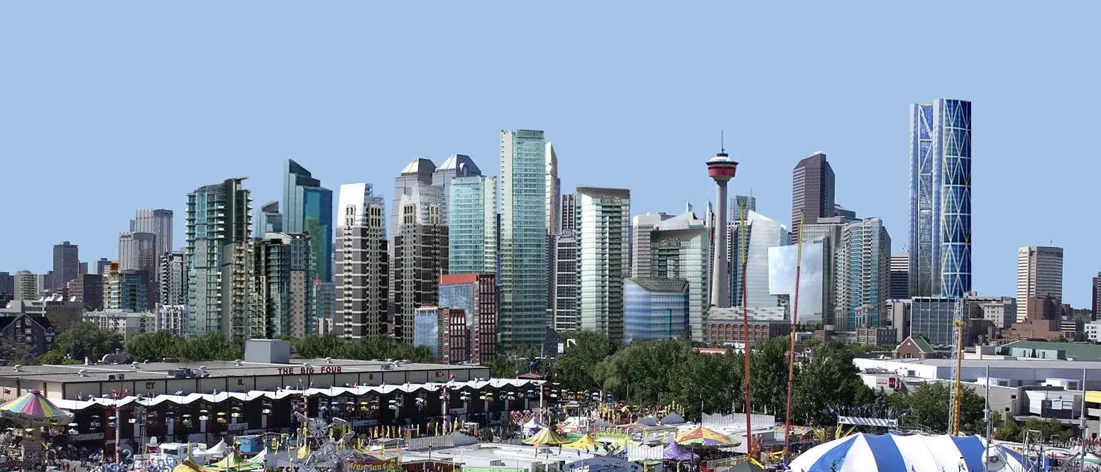 Vista de Calgary, Canadá