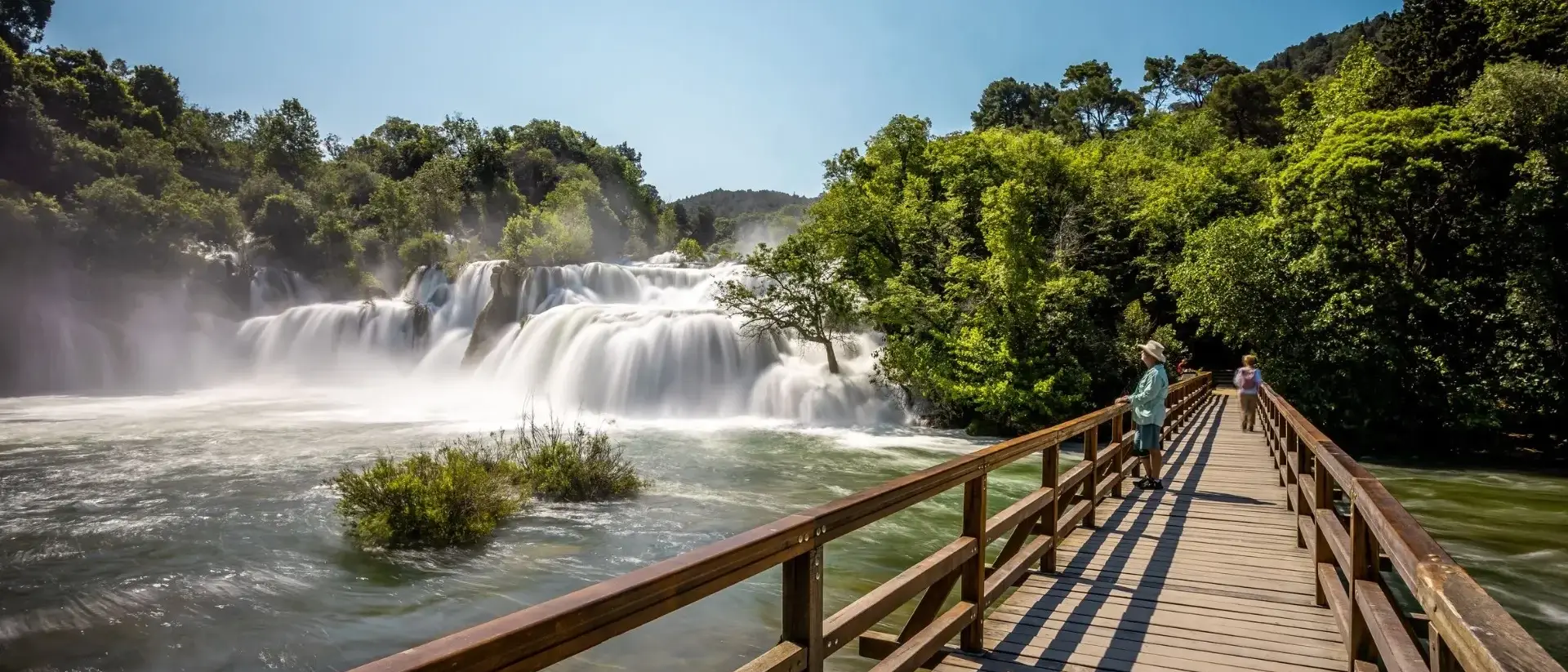 Cachoeiras no Parque Nacional Krka, Croácia