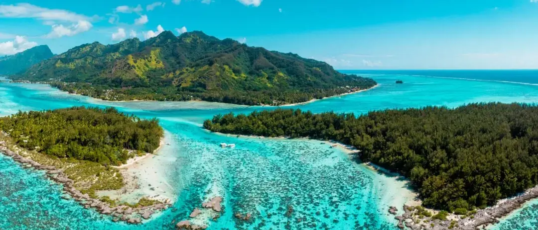 Paisagem de Moorea, Polinesia Francesa