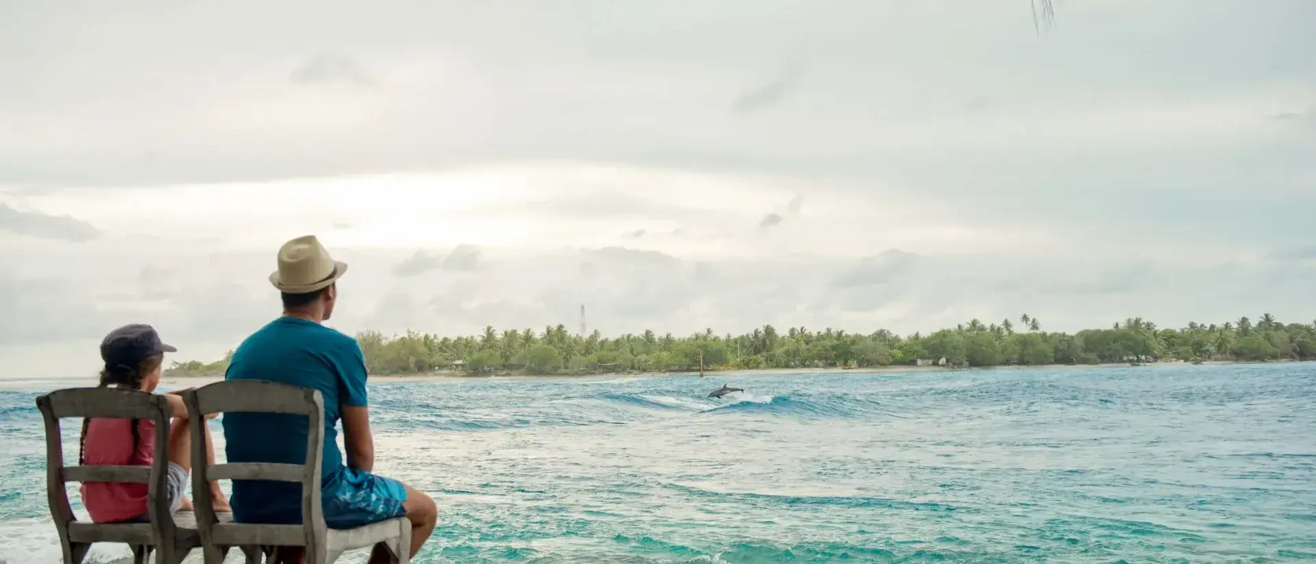 Golfinho em Rangiroa, Polinesia Francesa