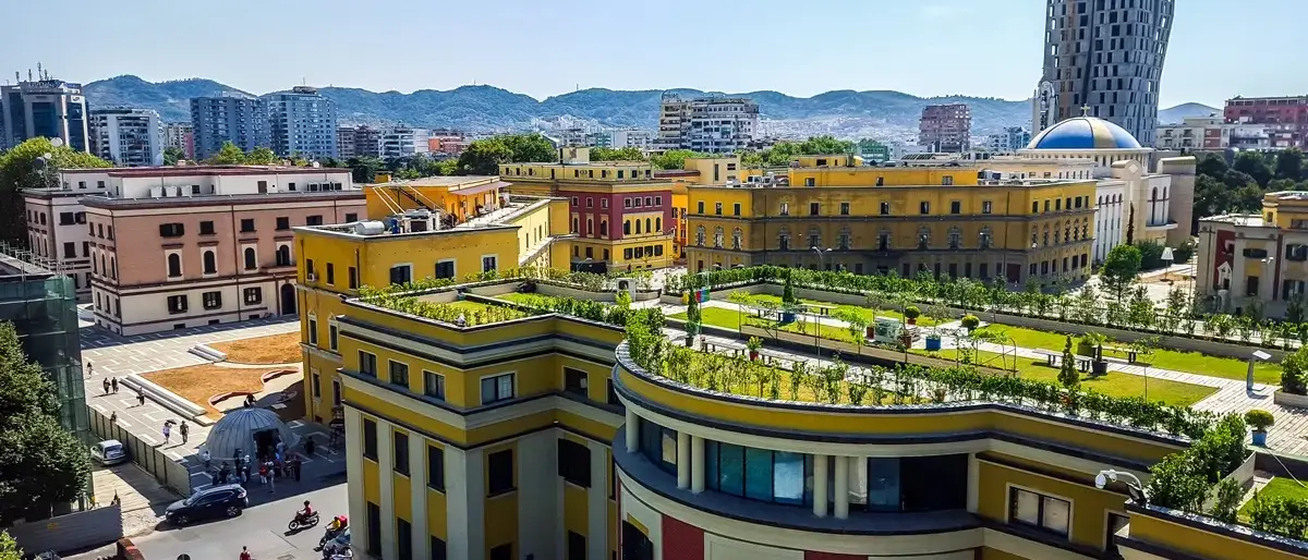 Cidade de Tirana, Albânia