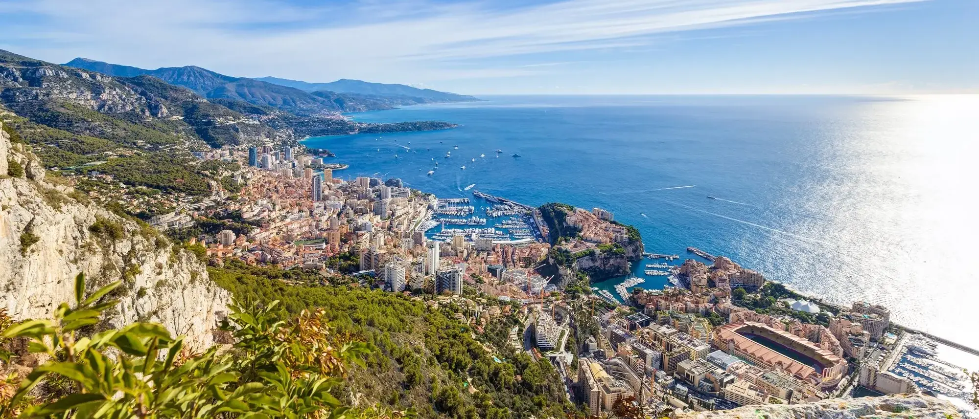 Vista da Costa de Monaco