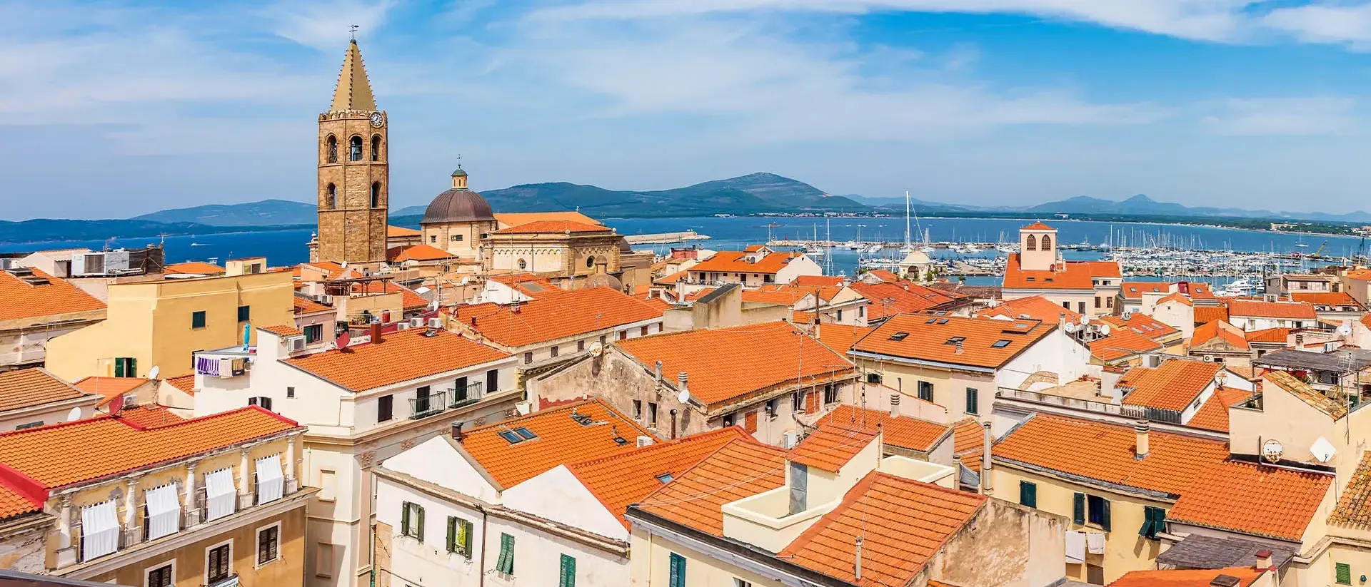 Centro Histórico de Alghero, Sardenha, Itália