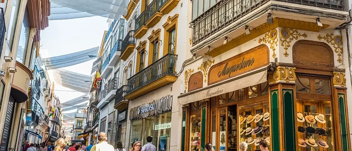 Mercado em Sevilha, Espanha