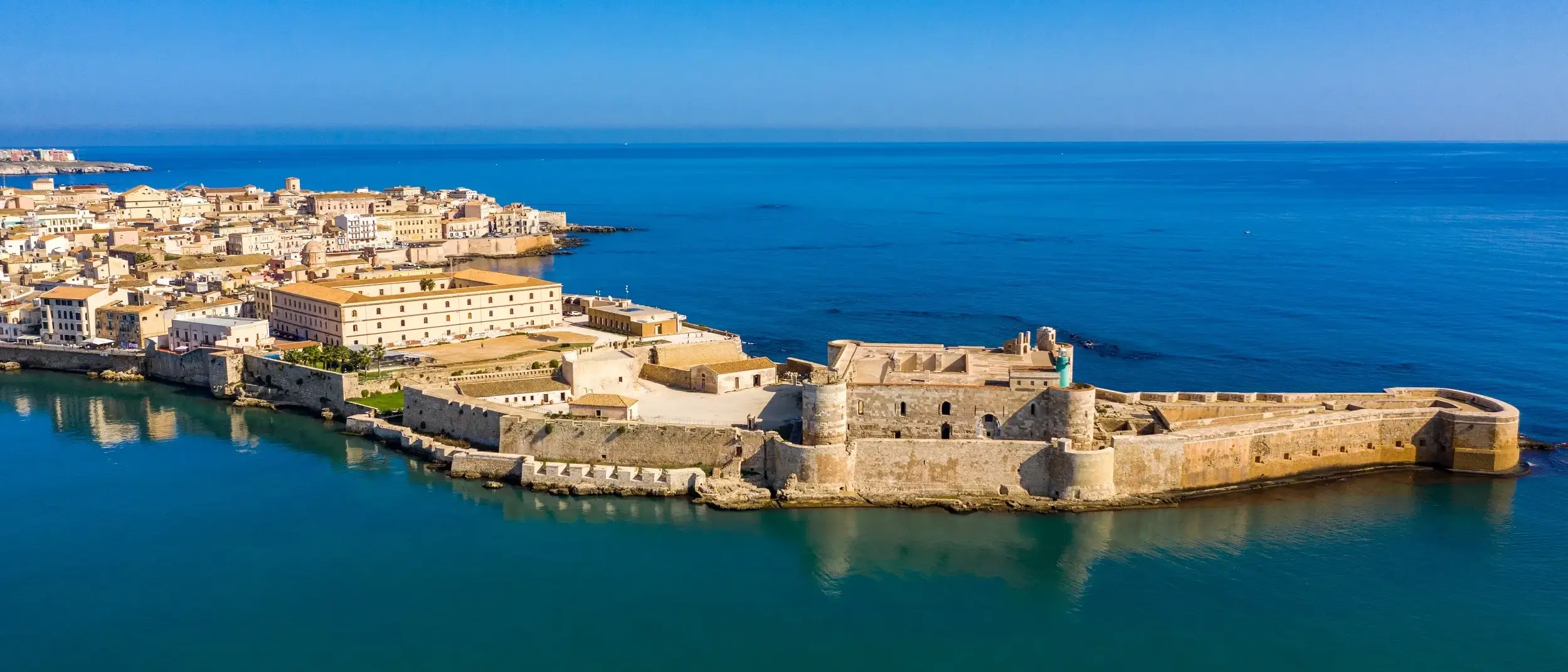 Ilha de Ortigia, em Siracusa, Itália
