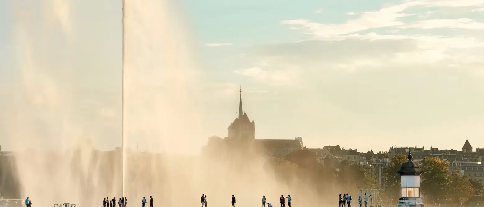 Jet d'Eau, Genebra, Suíça