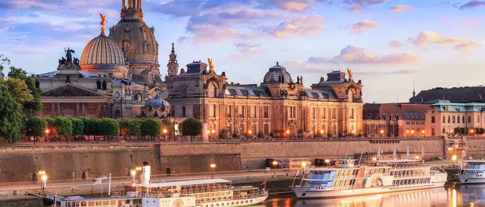 Vista de Dresden, Alemanha