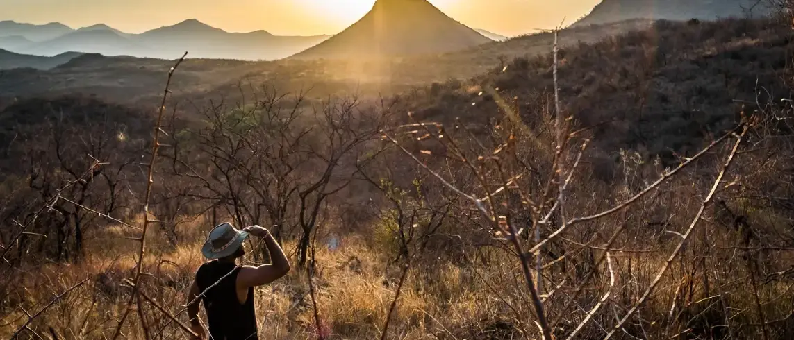 Sol no Parque Nacional Marakele, Africa do Sul