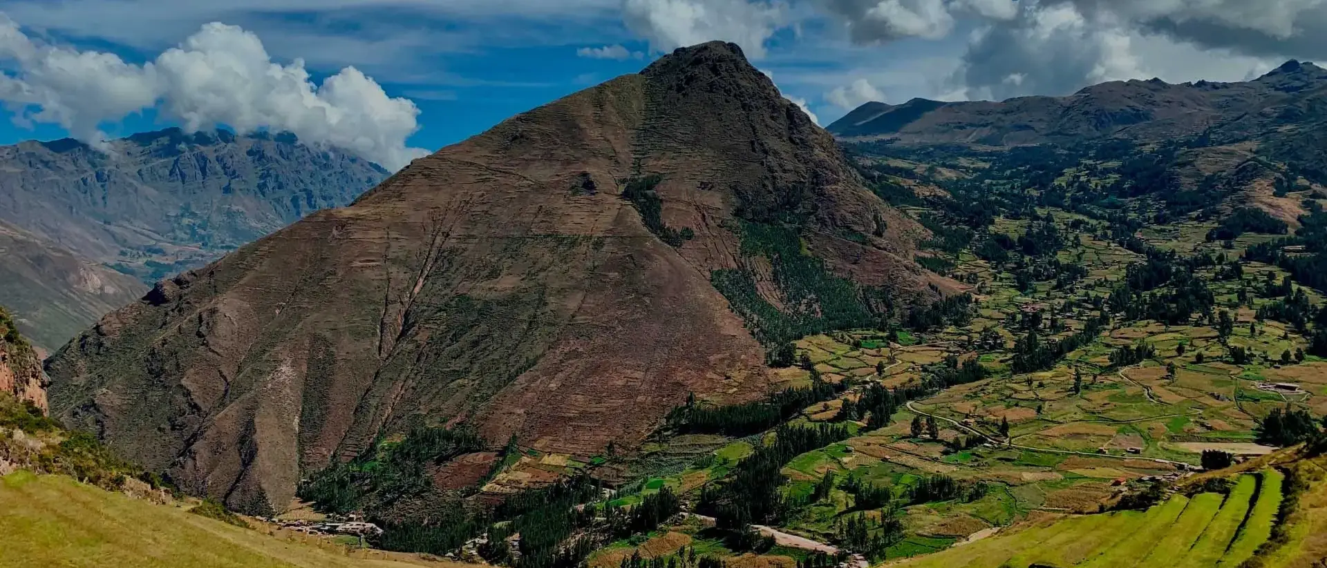 Vista do Vale Sagrado, Peru