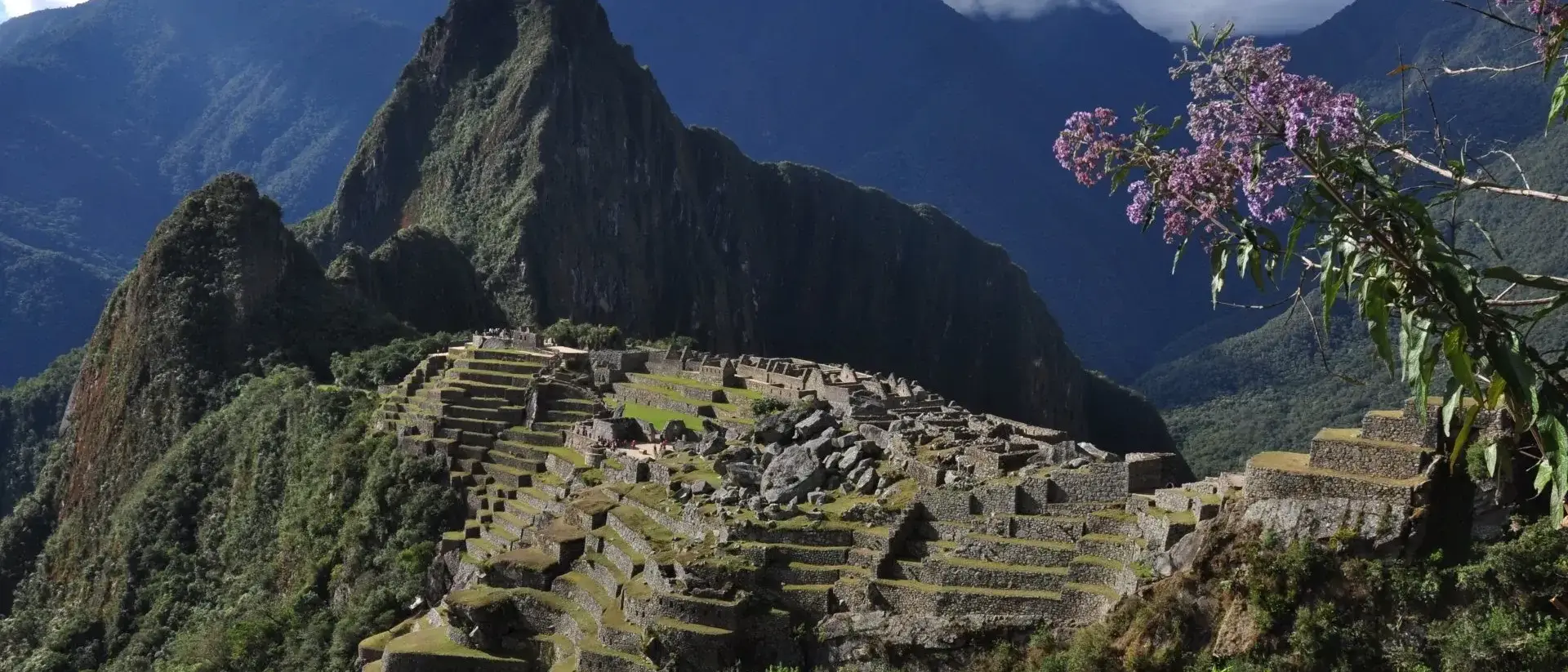 Vista de Machu Picchu, Peru