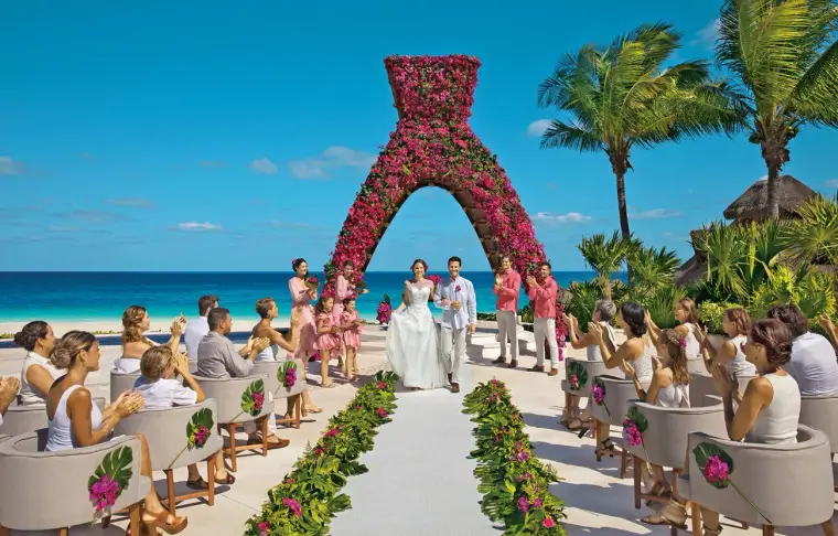 Pacote de casamento Casamento no Destino no Dreams Riviera Cancun