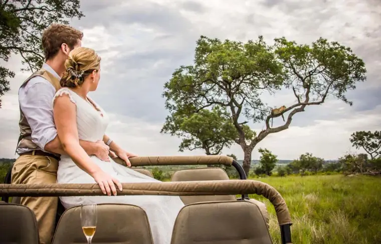 Pacote de casamento Elopement Wedding no Sabi Sabi Luxury Safari Lodges