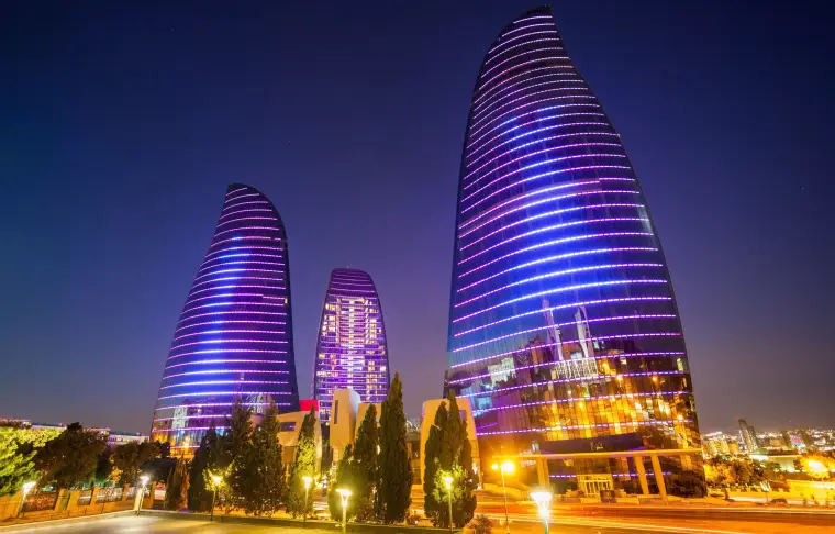 Destino de: Azerbaijão