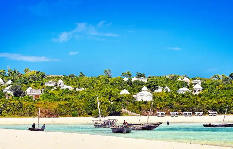Pacote de viagem Tanzânia Dourada e Azul