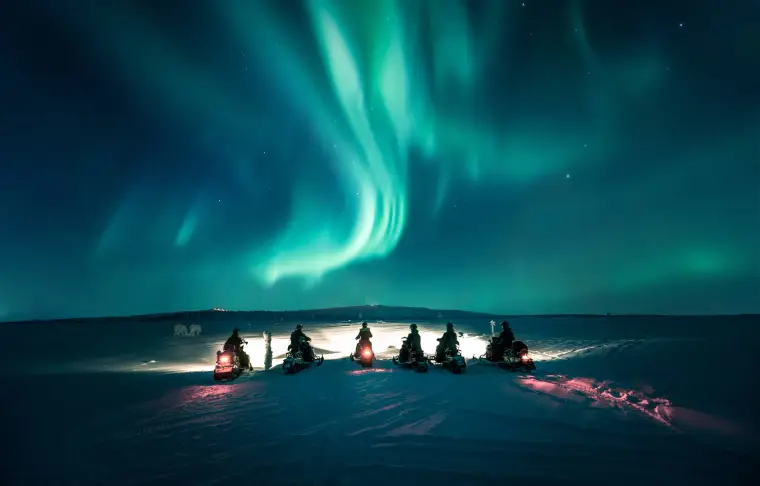 Pacote de viagem Papai Noel e Aurora Boreal
