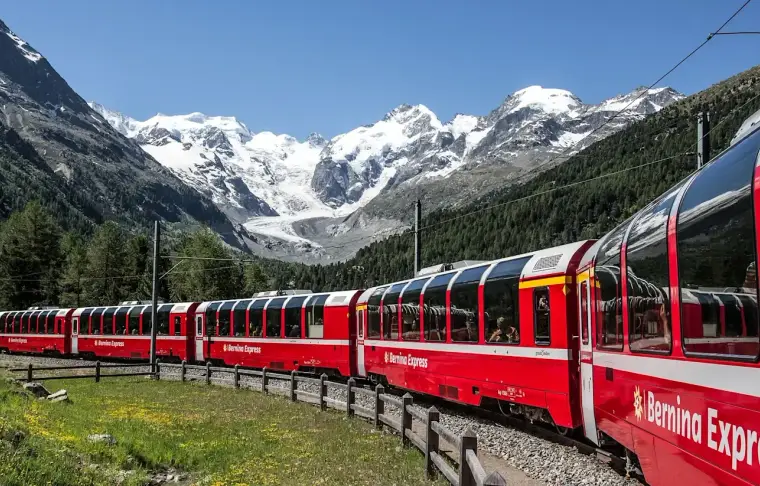 Pacote de viagem As Montanhas Suíças de Trem