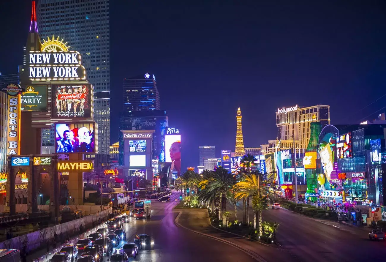 Las Vegas Boulevard in Clark County, Nevada