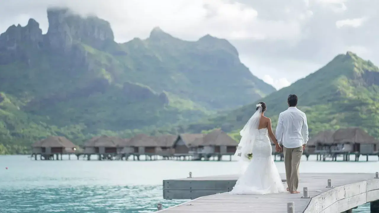 Casamento no Destino no Four Seasons Resort Bora Bora