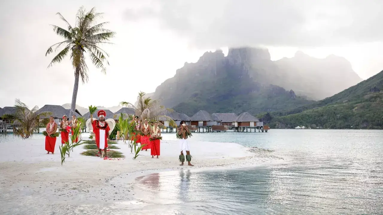 Casamento no Destino no Four Seasons Resort Bora Bora