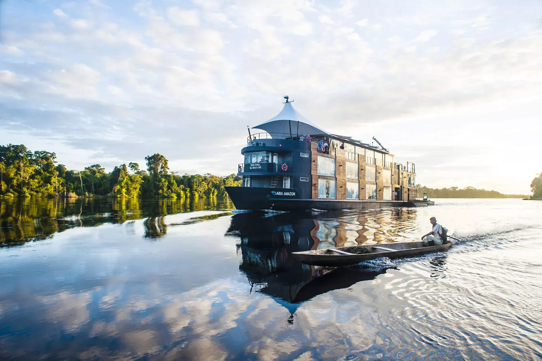 Pacote de viagem Aqua Expeditions Aria Amazon