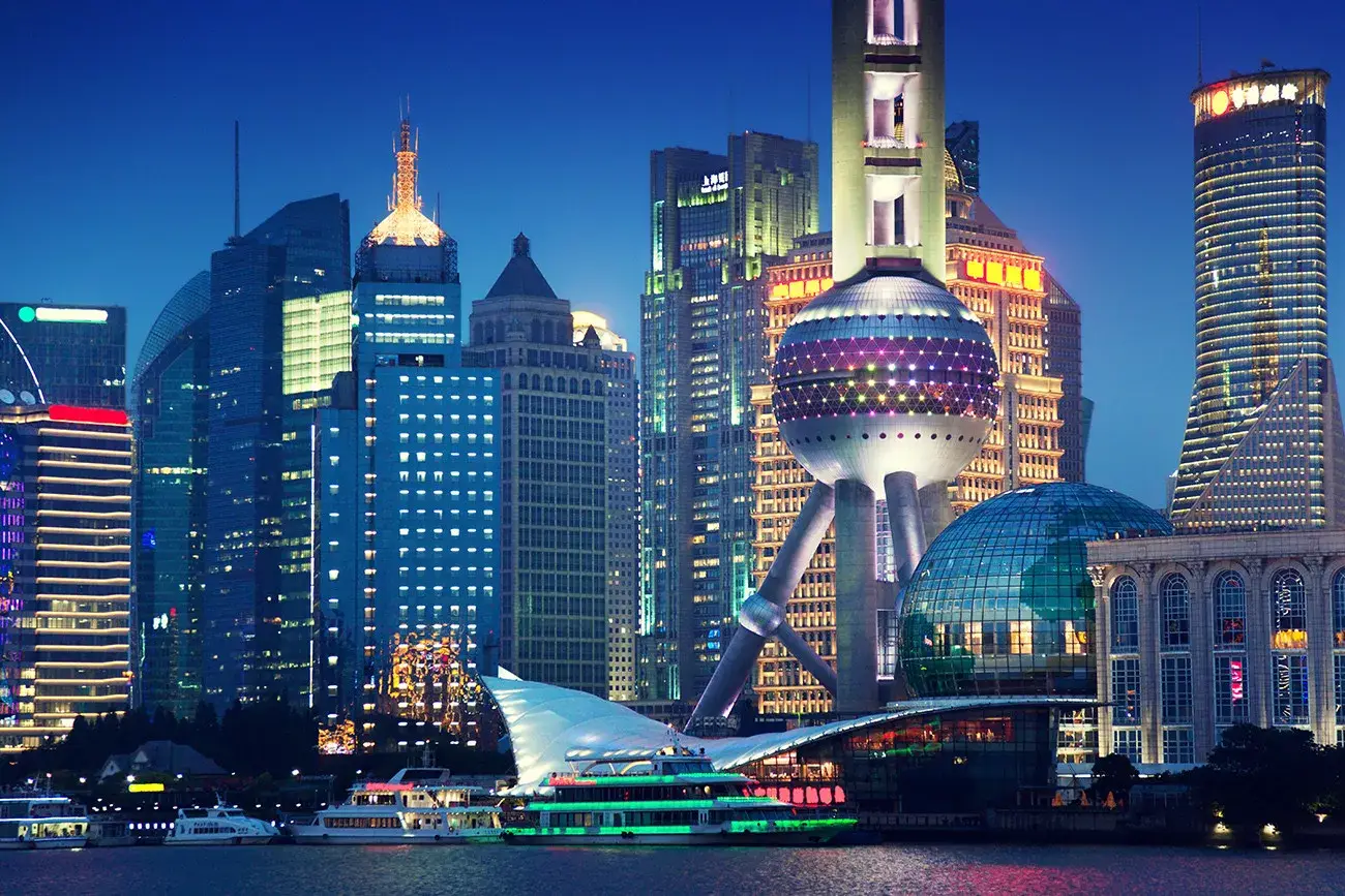 Capitais da China com Hong Kong