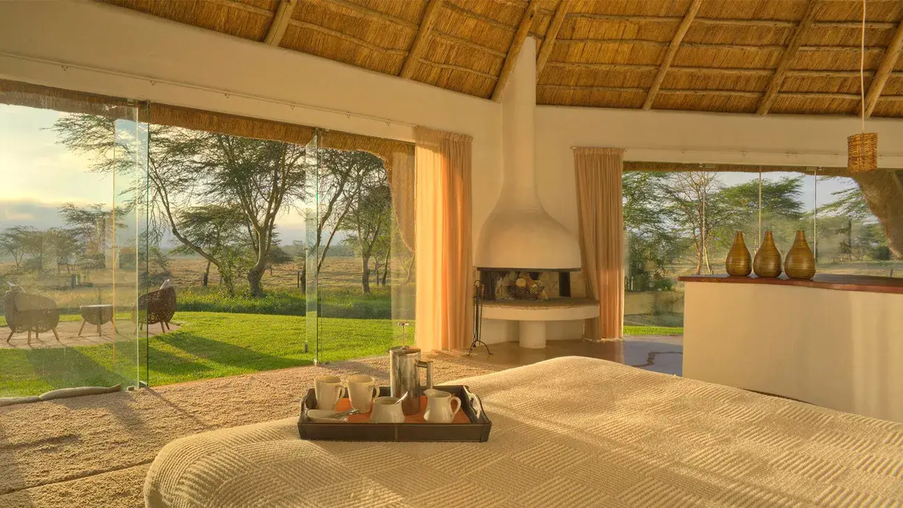 Aventura no Quênia ao Pôr do Sol em Solio Lodge