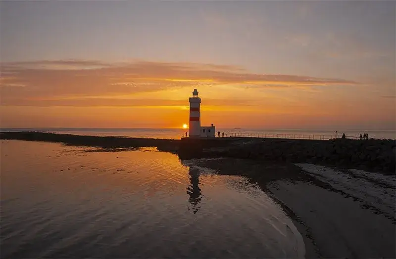 Farol em Reykjanes, Islândia