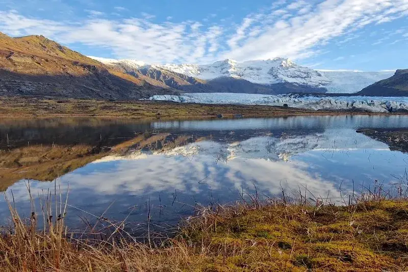 Svinafellsjokull, Islândia