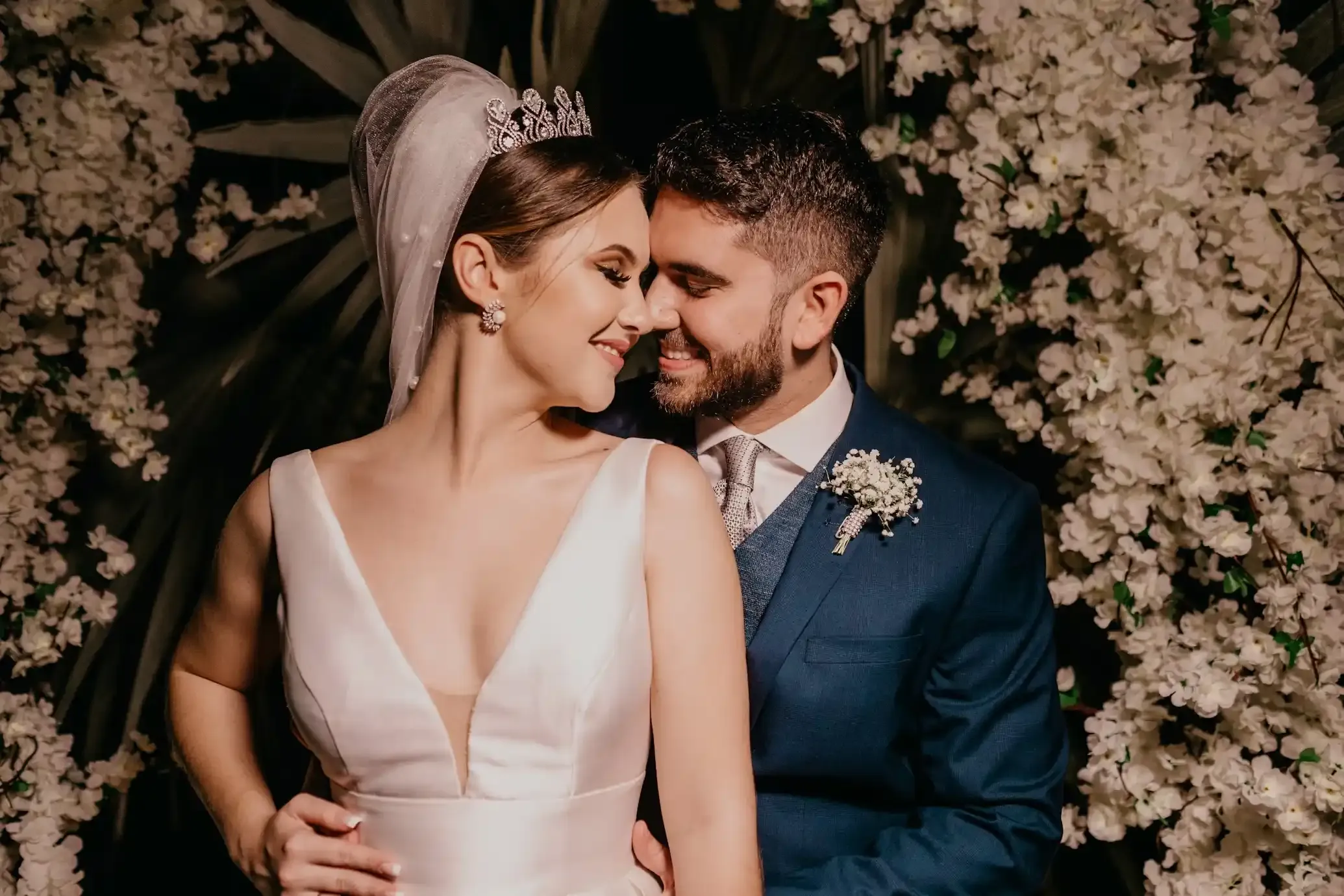 Casal de noivos