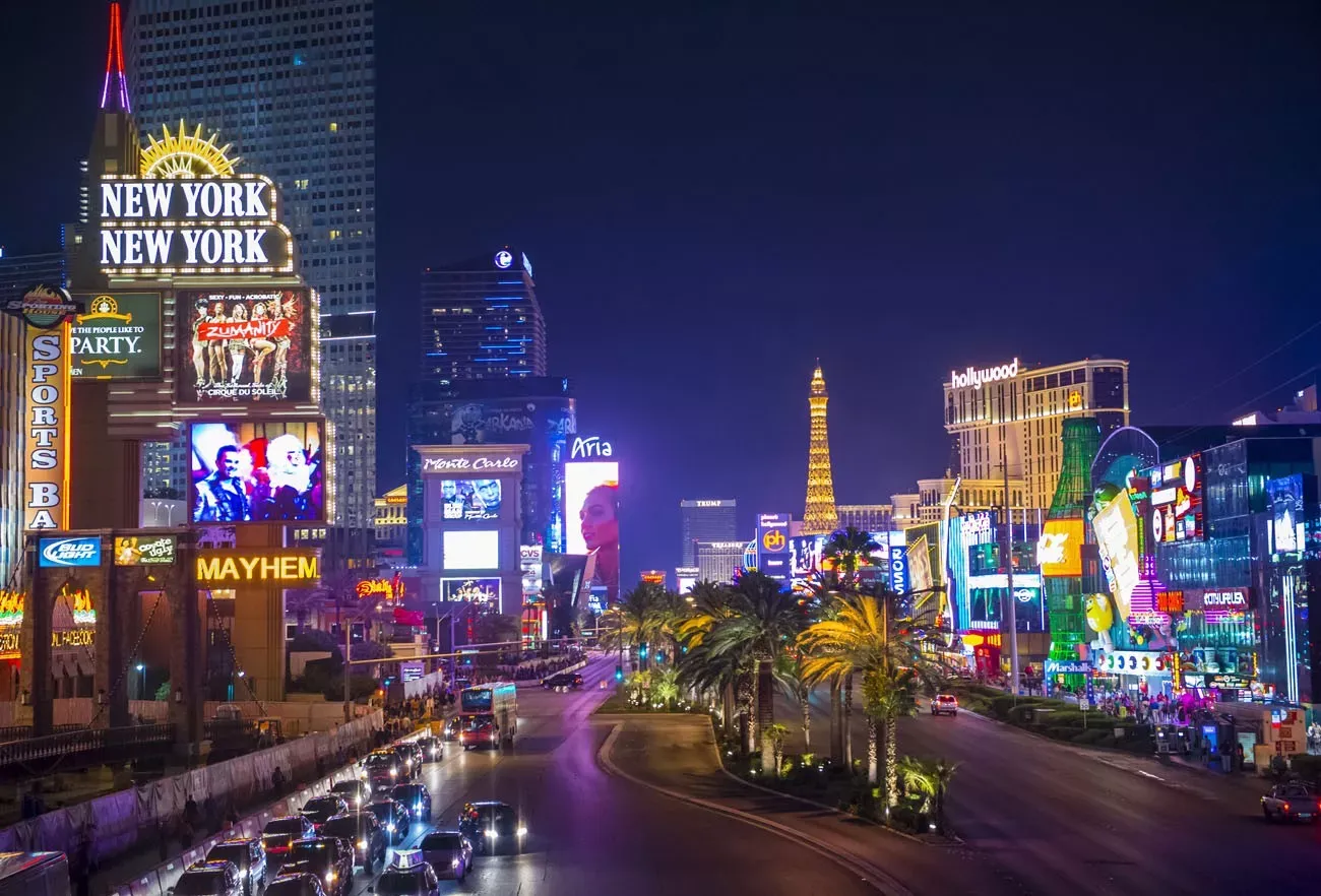 Las Vegas Boulevard in Clark County, Nevada