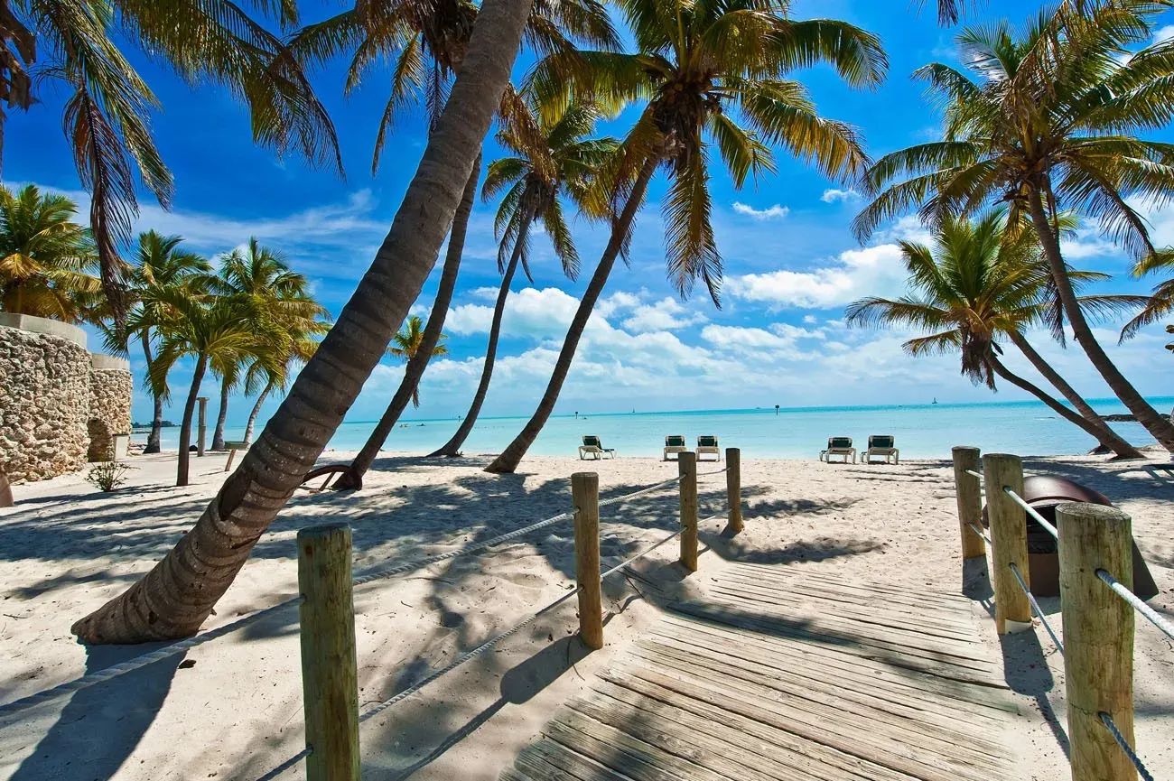 Passarela para a Praia de Key West