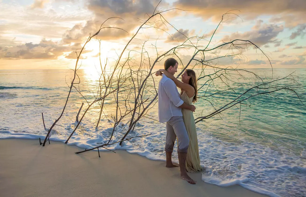 Casamento no Dinarobin Beachcomber