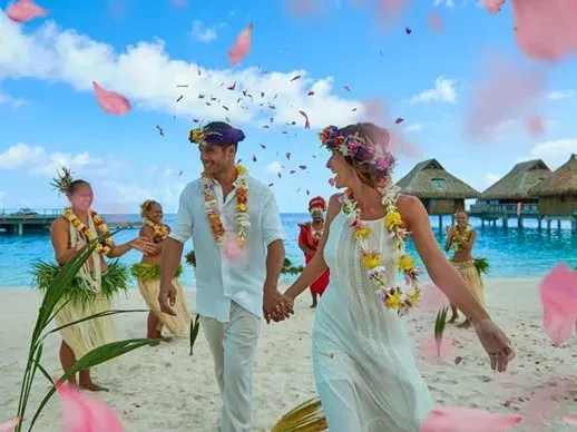 Elopement Wedding no Conrad Bora Bora Nui