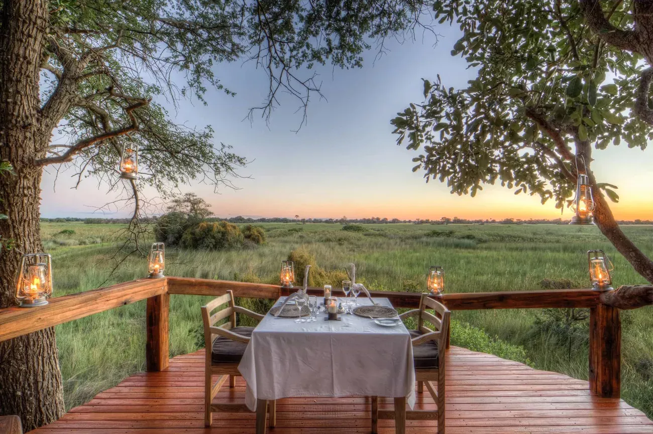 Botswana com Delta do Okavango e Reserva Moremi