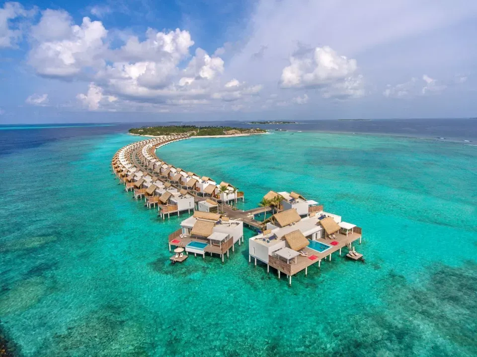 Elopement Wedding no Emerald Maldives Resort & Spa